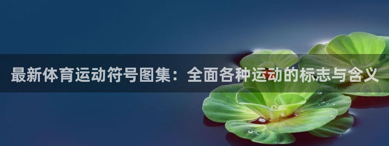德国3377体育官方正版app集团：最新体育运动符号图集：全